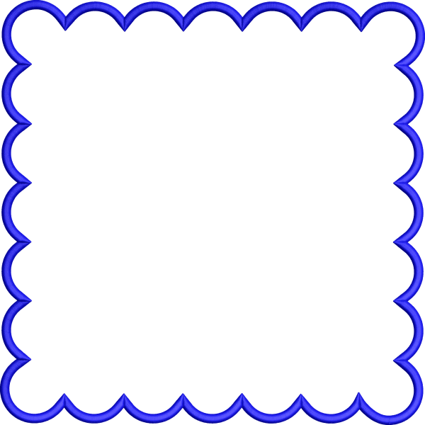Frame 40f square applique